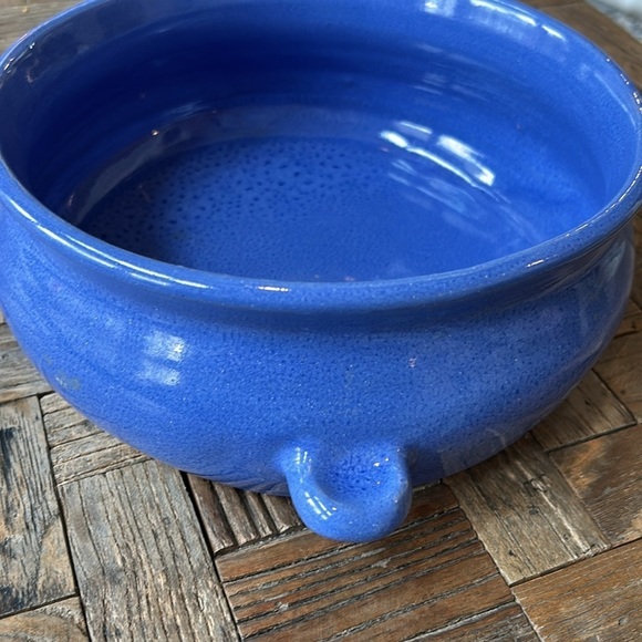 Blue Stoneware R.K. Wachau Pottery Austria Soup Chili Bowl 8 1/2” diameter - Picture 5 of 8